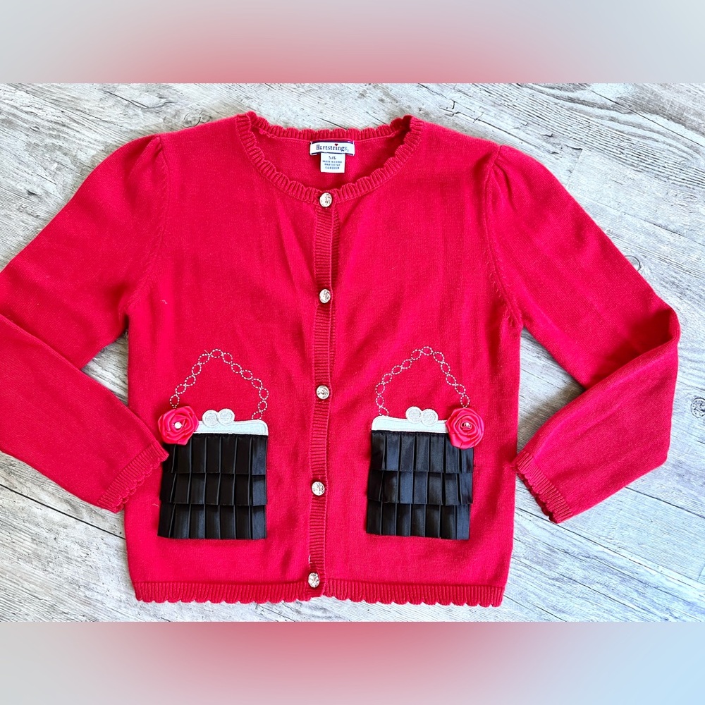 Hartstrings Boutique Sweater with purse details